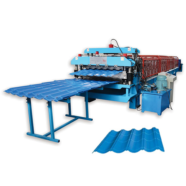 Wall Panel/Roofing Panel/Corrugated/3D Steel Tile Roll Forming Machine-From China