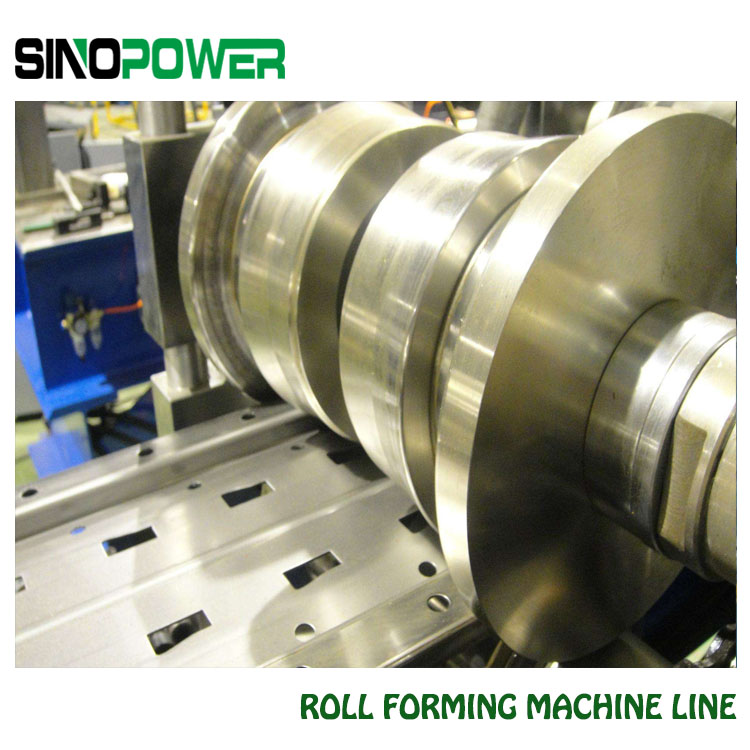 Cold Steel Roll Forming Machine For Shelf From Sino Power